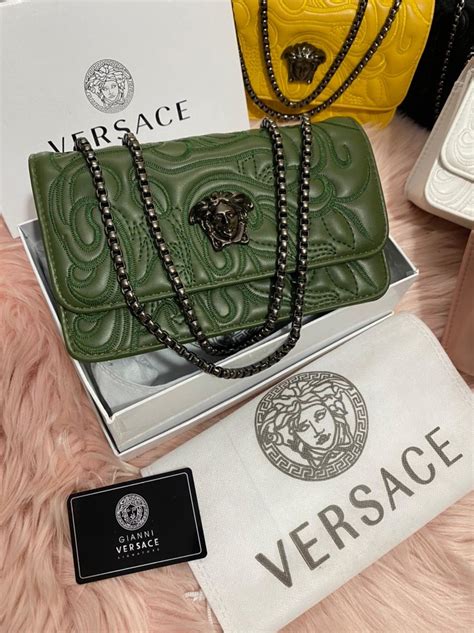 versace bag vintage|vintage versace shoulder bag.